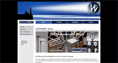 Desktop Screenshot of leuchtwert.de